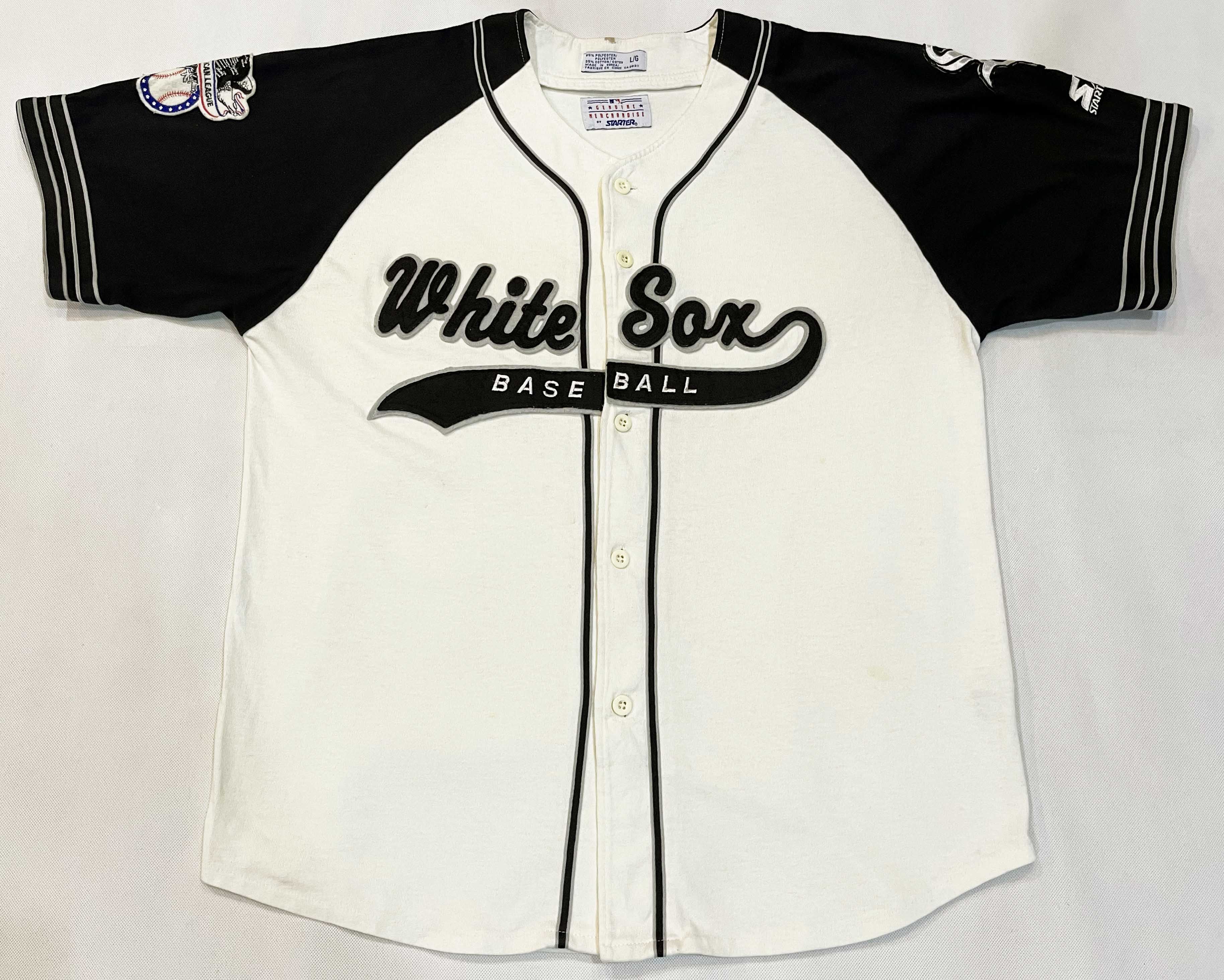 Vintage MLB/STARTER retailer CHICAGO WHITE SOX JERSEY