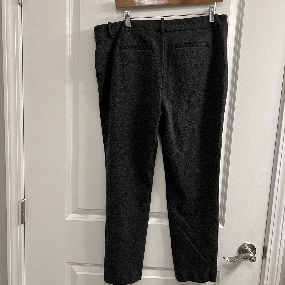 Other Liz Claiborne Emma Size 12 Gray Dress Pants Ankle Office Size 34" / US 12 / IT 48 - 4 Thumbnail