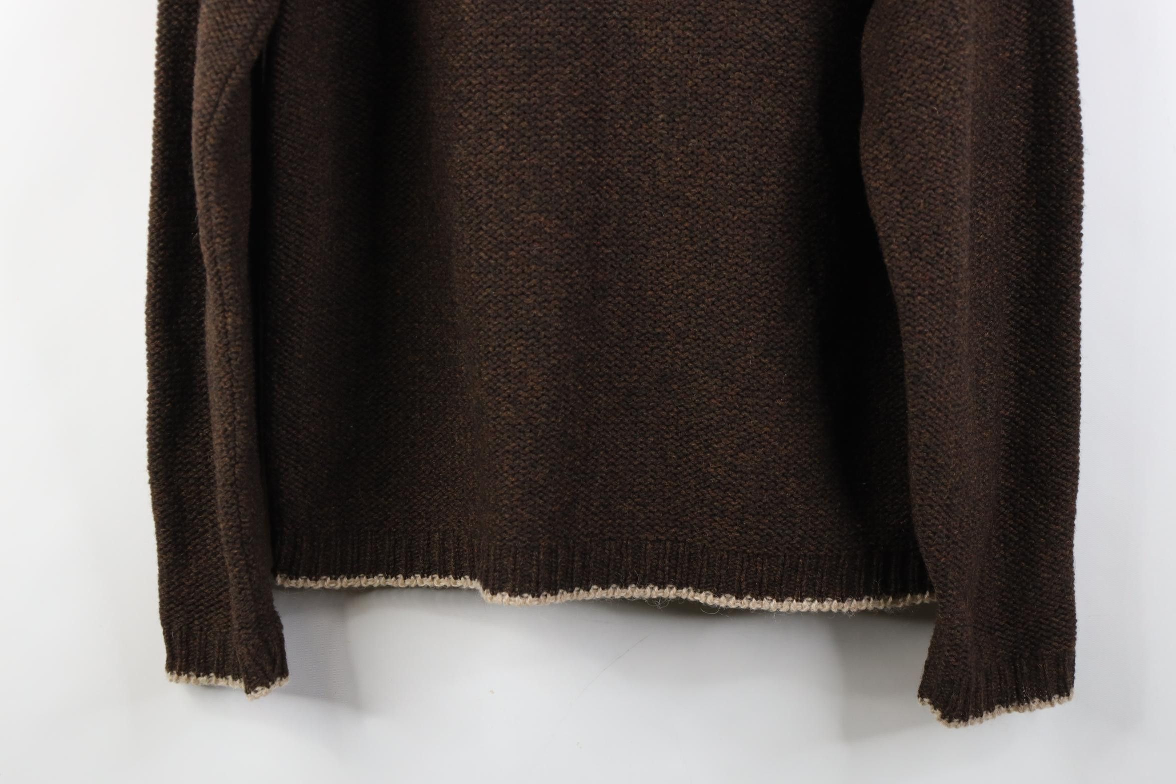 Vintage Vintage 50s 60s Streetwear Wool Zip Cardigan Sweater USA Size US XXL / EU 58 / 5 - 10 Thumbnail