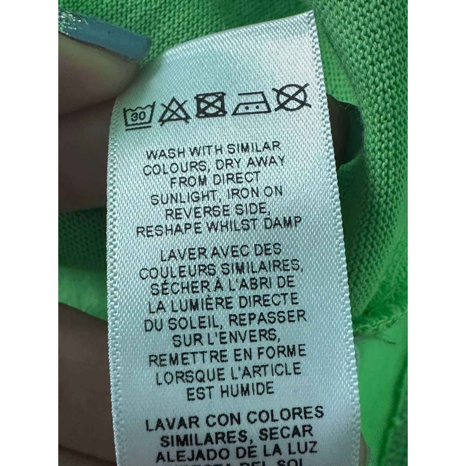CHRISTIAN COWAN ASOS Christian Cowan green short sleeves tee size Medium Size US M / EU 48-50 / 2 - 5 Thumbnail