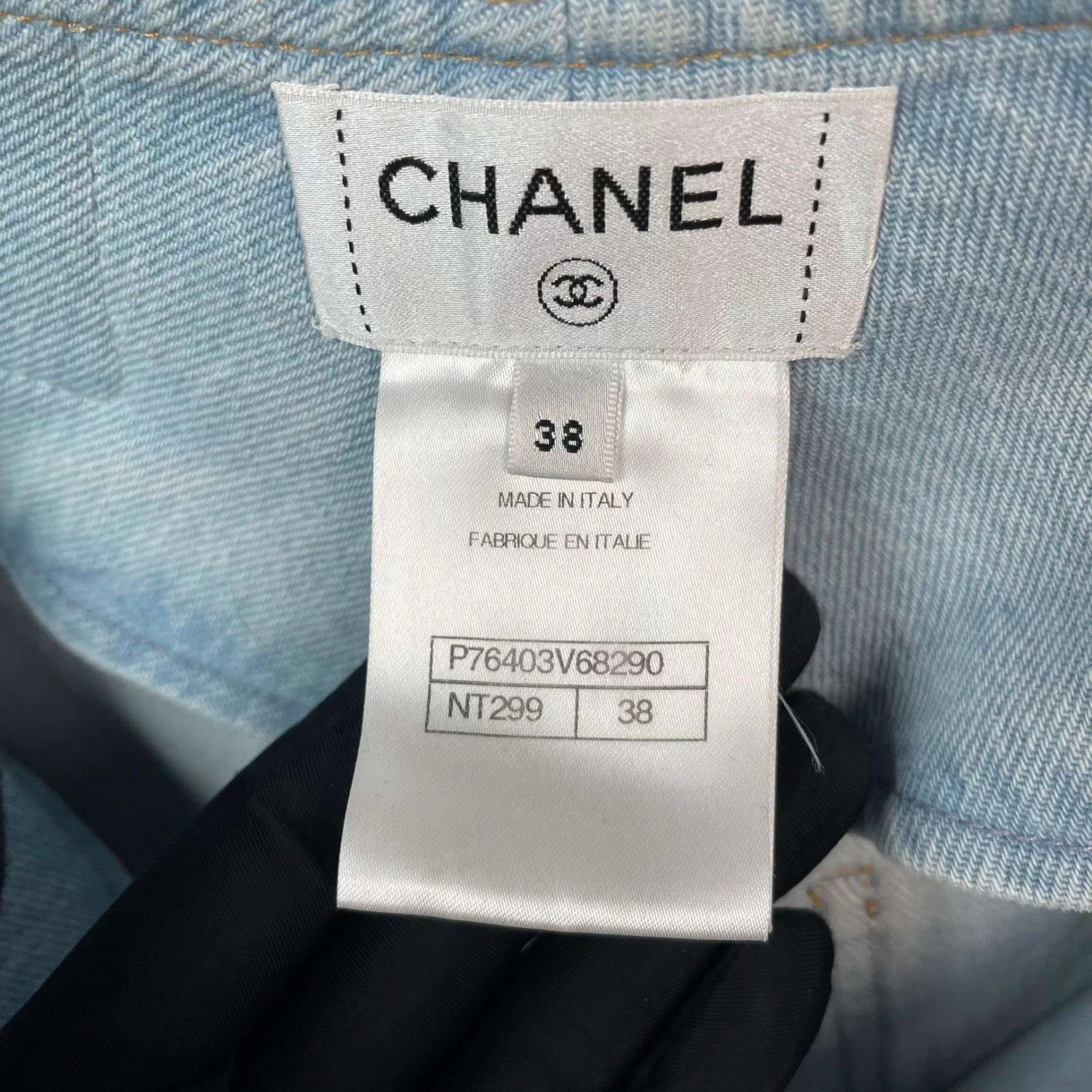 Chanel Chanel 24C Denim Ombre Short 38 Size 27" / US 4 / IT 40 - 7 Thumbnail
