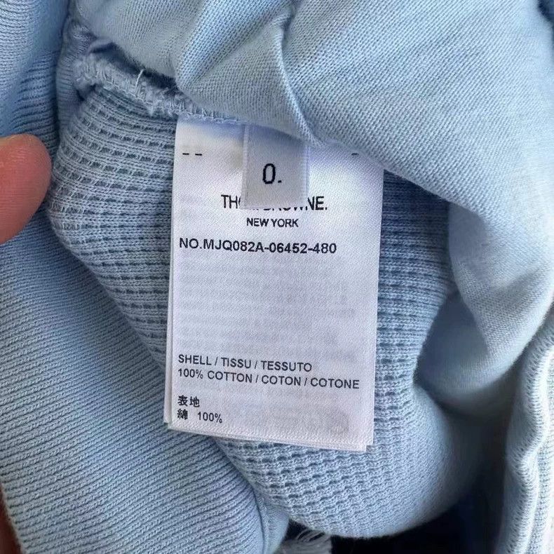 Thom Browne Thom Browne Blue waffle leggings Size US 38 / EU 54 - 4 Thumbnail