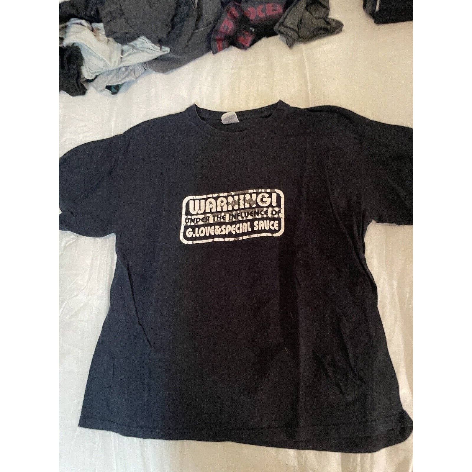 Vintage Warning G Love And Special Sauce T Shirt Under The Influence Size US XL / EU 56 / 4 - 2 Thumbnail