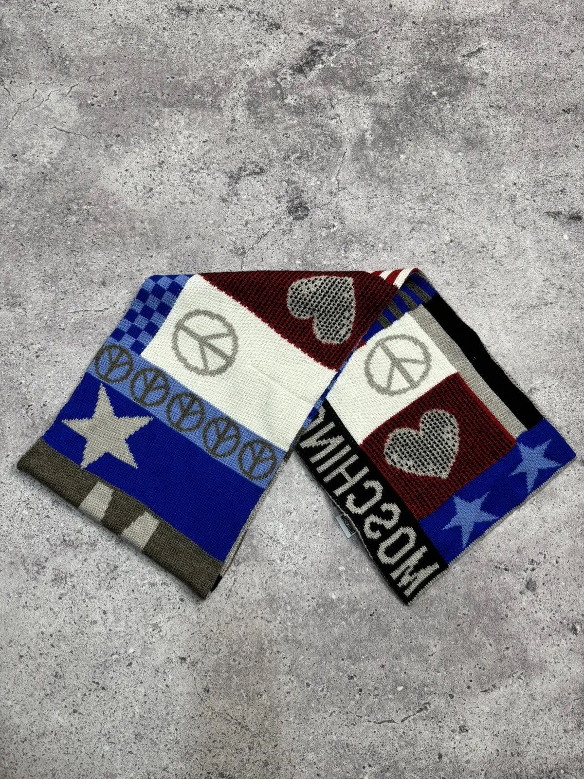Moschino Vintage Moschino Scarf Multicolour Love Moschino wool Size ONE SIZE - 5 Thumbnail