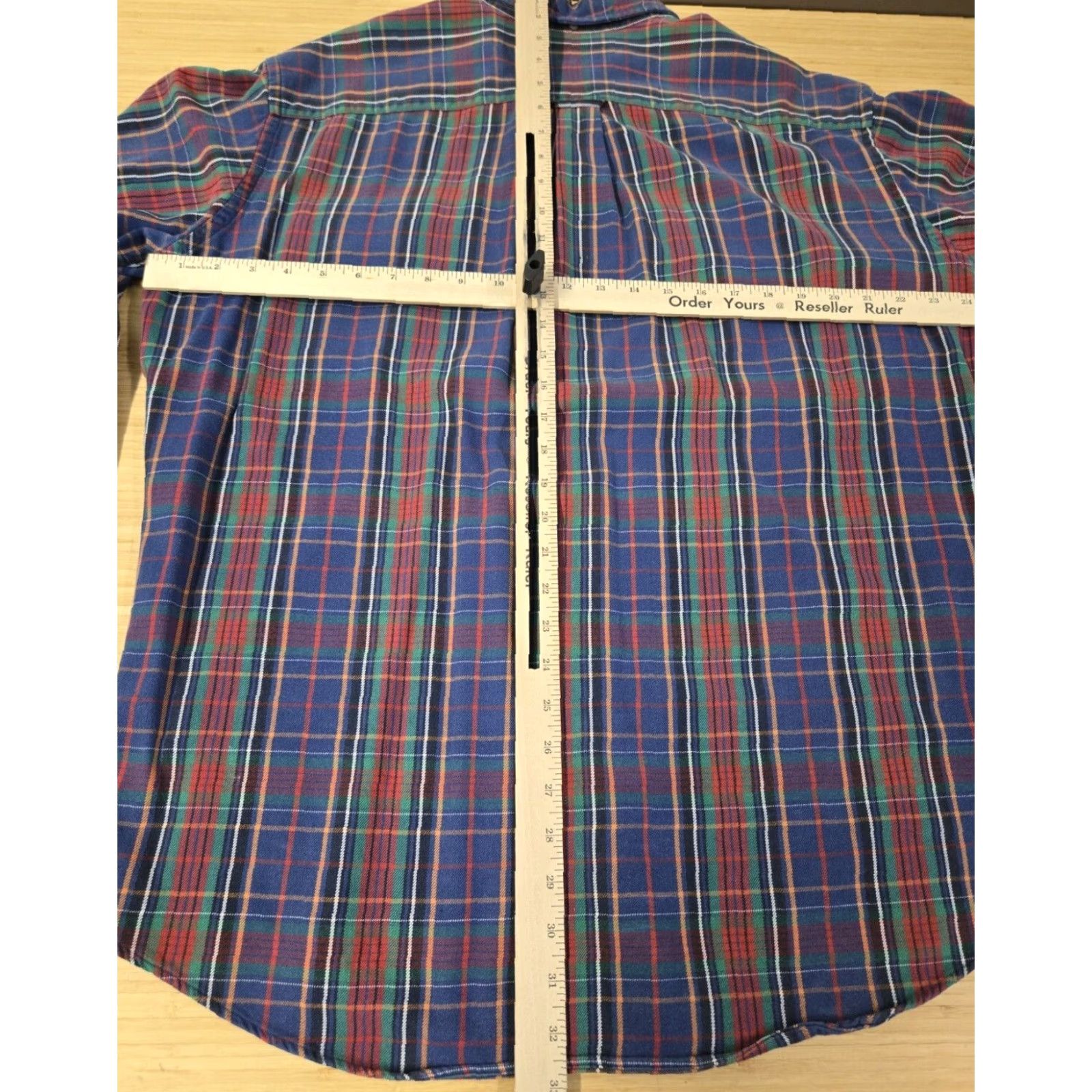 Ralph Lauren Ralph Lauren Workshirt Mens L Blue Plaid Cotton Flannel Button-Up Button-Down Collar Pockets Casual Workwear Long Sleeve Short Description: N/A Size US L / EU 52-54 / 3 - 8 Thumbnail