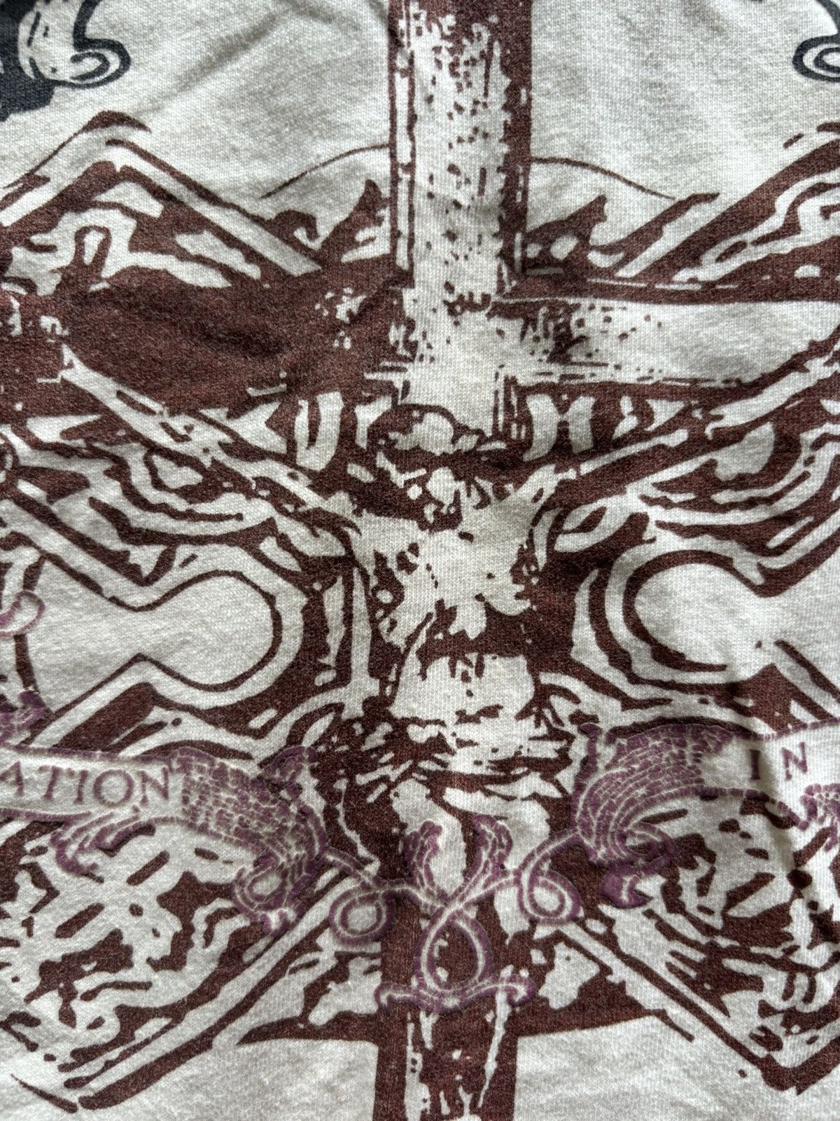 If Six Was Nine × In The Attic × Le Grande Bleu (L.G.B.) IN THE ATTIC poem y2k big cross japanese grunge goth style Size US M / EU 48-50 / 2 - 10 Thumbnail