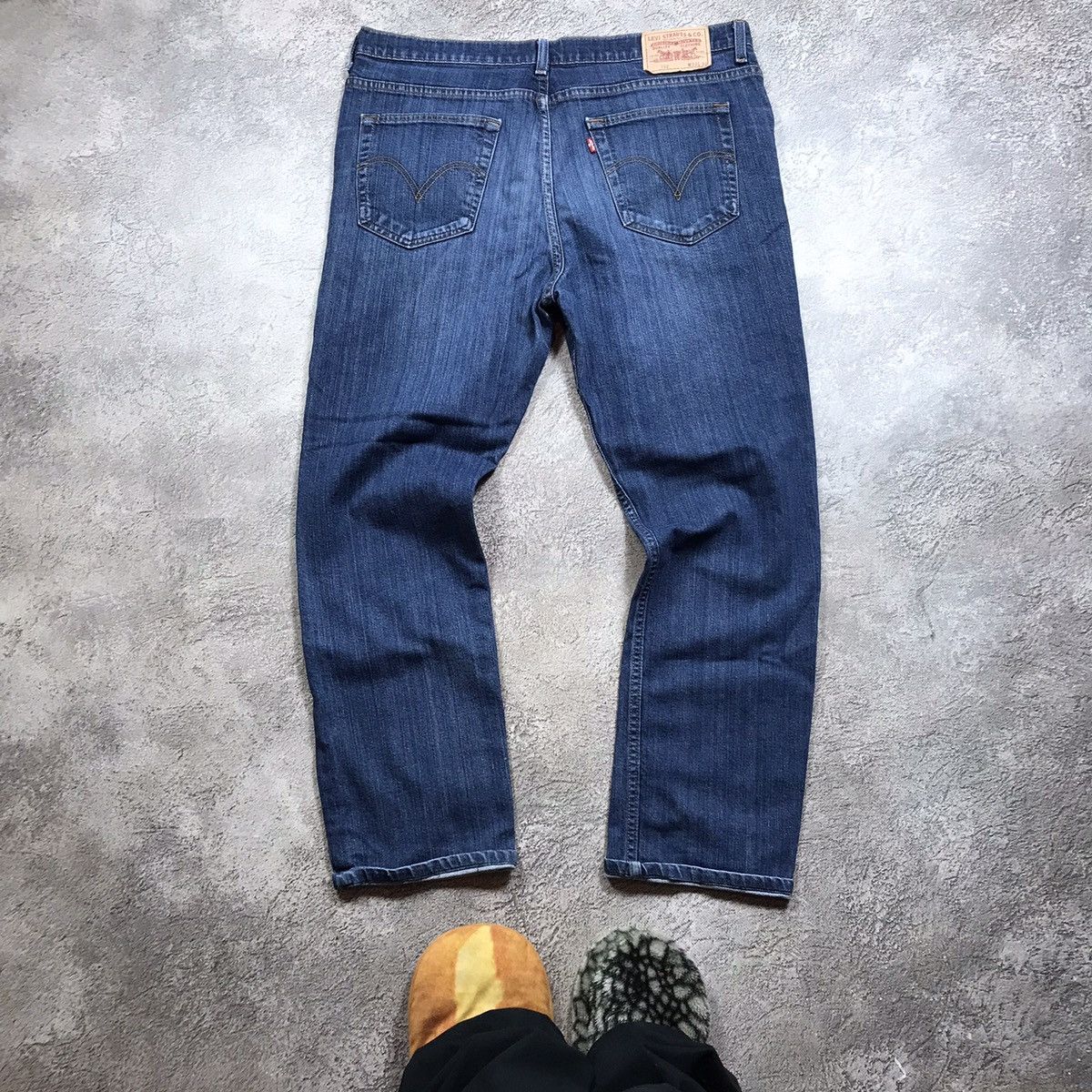Vintage Vintage 90s Levis Baggy Relaxed Fit Distressed Jeans Grunge Size US 38 / EU 54 - 2 Thumbnail