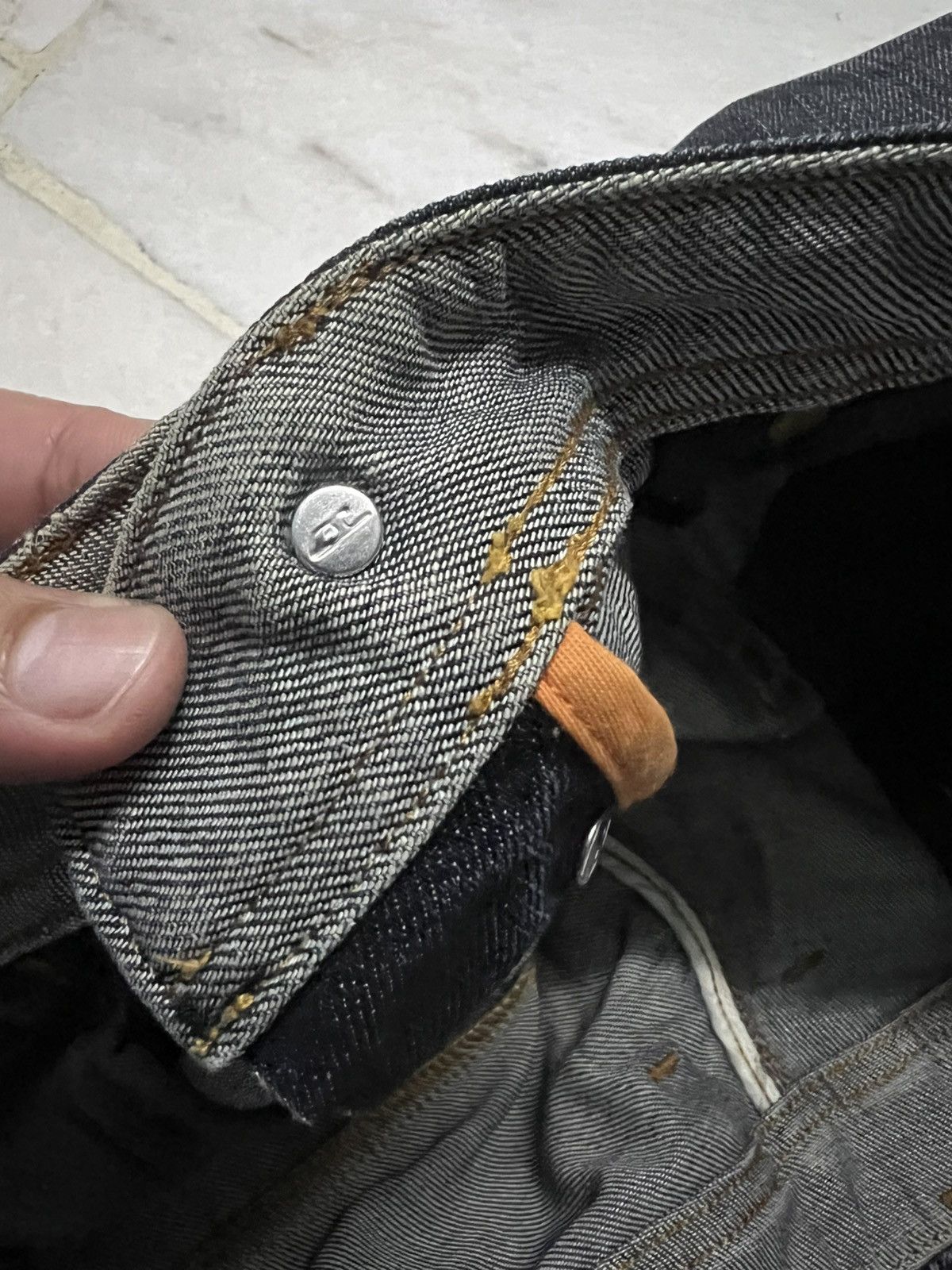 Diesel 💥Rare Diesel Industry Onijo Special Distress Jean Size US 33 - 14 Thumbnail