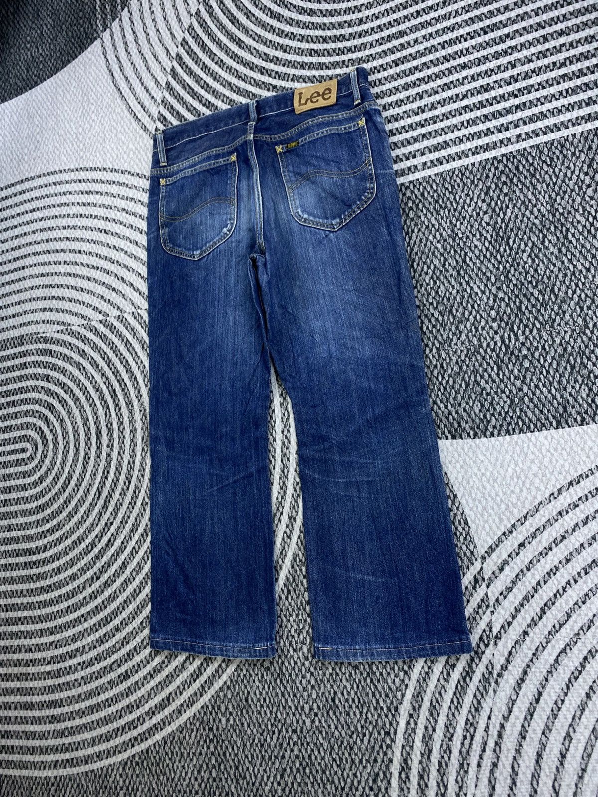 Lee Vintage LEE Blue Wash Distressed Denim Pants Size US 34 / EU 50 - 6 Thumbnail