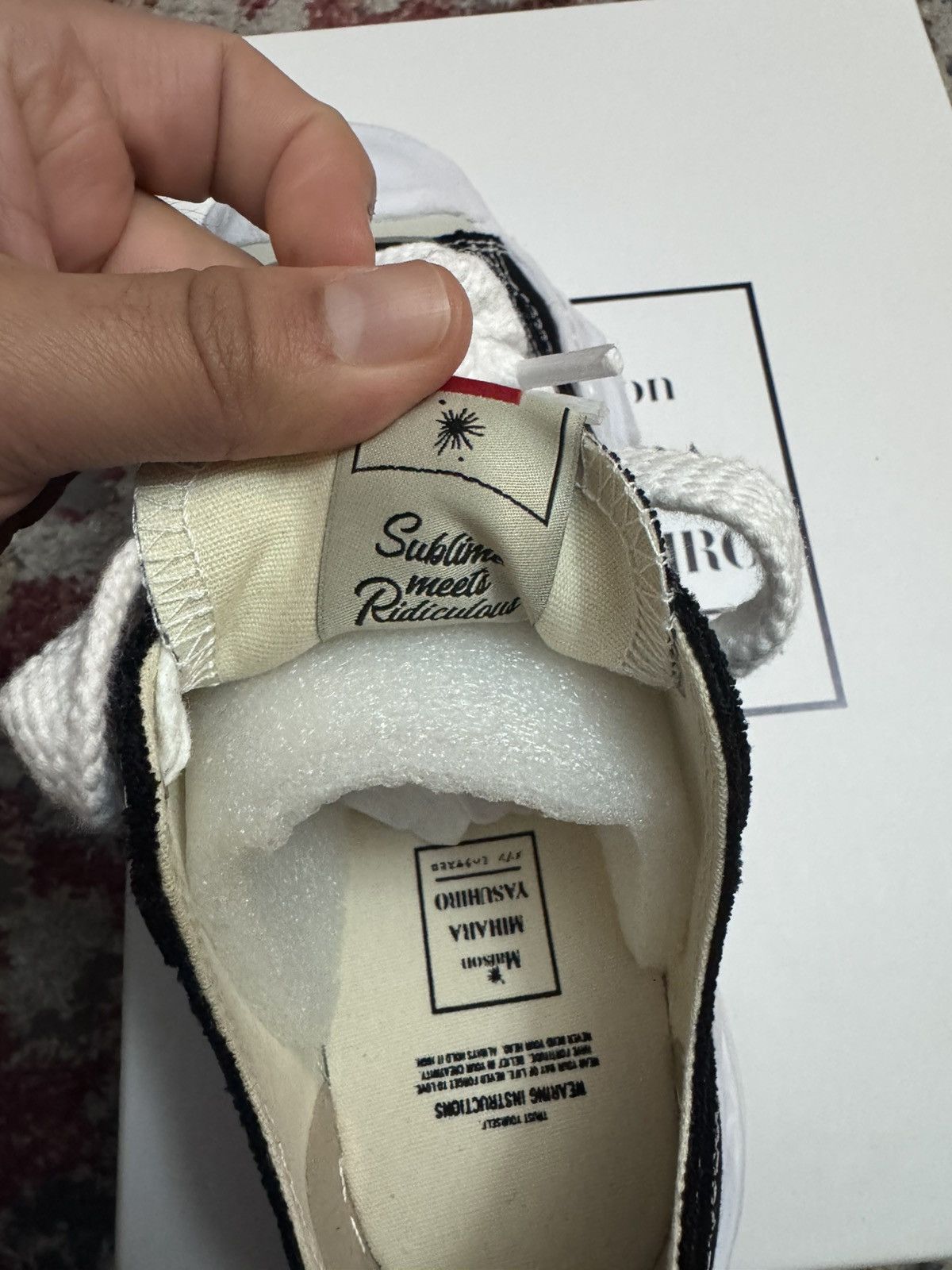 Maison MIHARA YASUHIRO Maison Mihara Yasuhiro Hank OG Sole Canvas Low - Size 6 Size US 5.5 / EU 38 - 7 Thumbnail