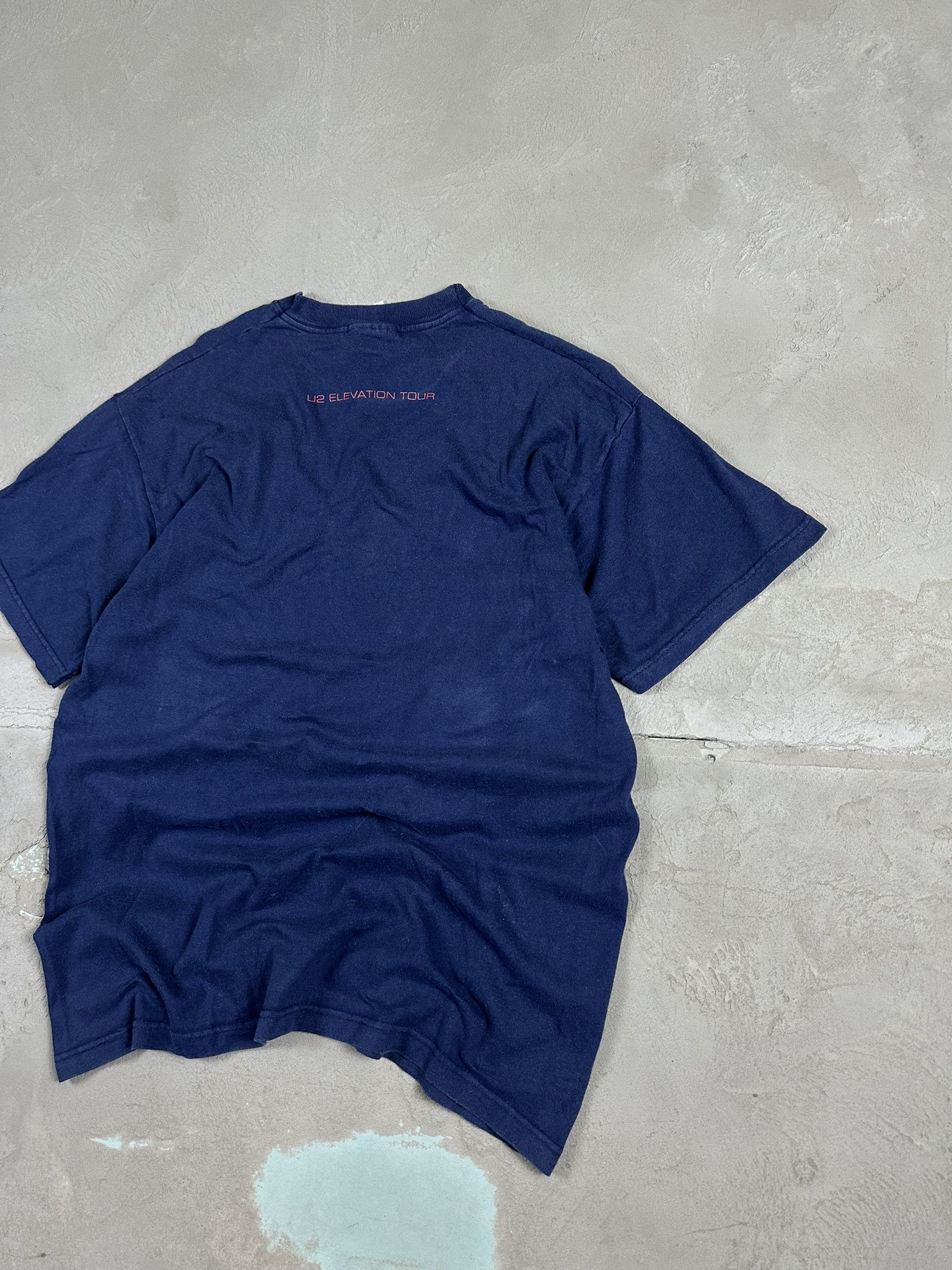 Band Tees × Vintage 2001 U2 Elevation Tour Rock Band Promo T-shirt Size US L / EU 52-54 / 3 - 12 Thumbnail