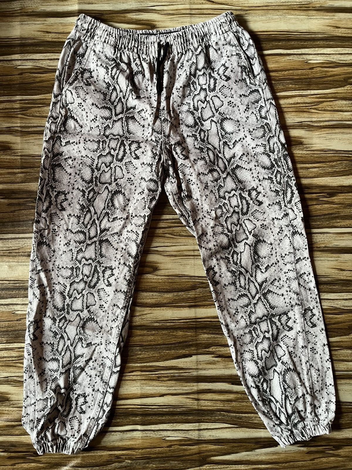 Alexander Wang Alexander Wang Snake Print Python Jogger Pant Size US 32 / EU 48 - 1 Thumbnail