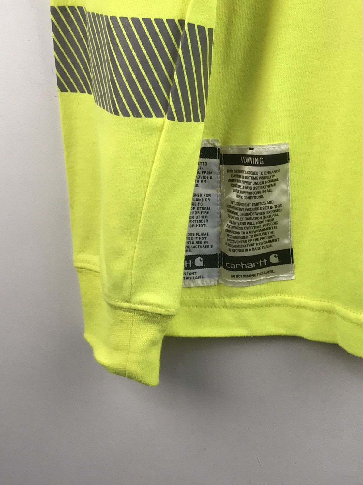 Carharrt fire resistant fluorescentlong sleeve reflective M