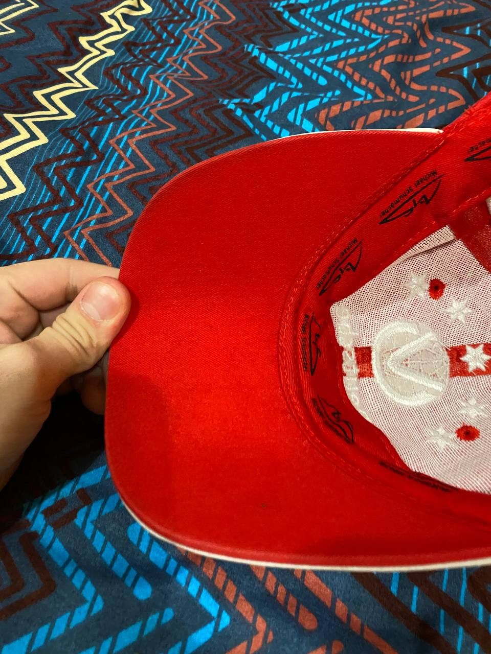 Vintage Schumacher Schumi F1 2003 Seven Star Formula One VTG Red Hat Size ONE SIZE - 12 Thumbnail