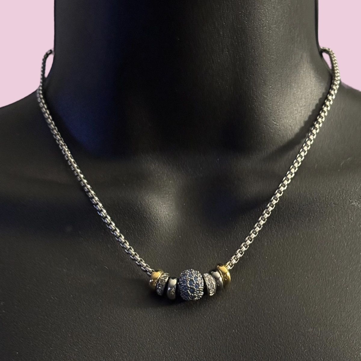 Other Touchstone Crystal sliding charm necklace Size ONE SIZE - 1 Thumbnail