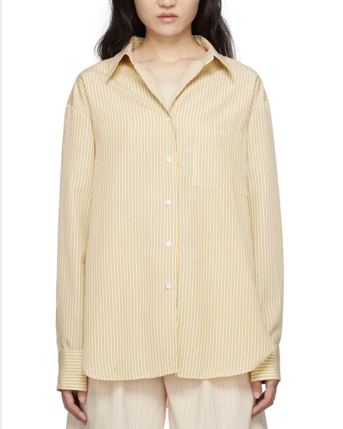 The Frankie Shop Yellow Lui Shirt