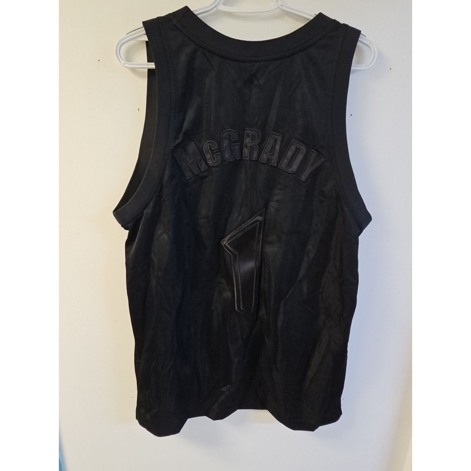 Adidas Adidas Designed Exclusively Tracy McGrady Black Jersey Sz M Size US M / EU 48-50 / 2 - 5 Thumbnail