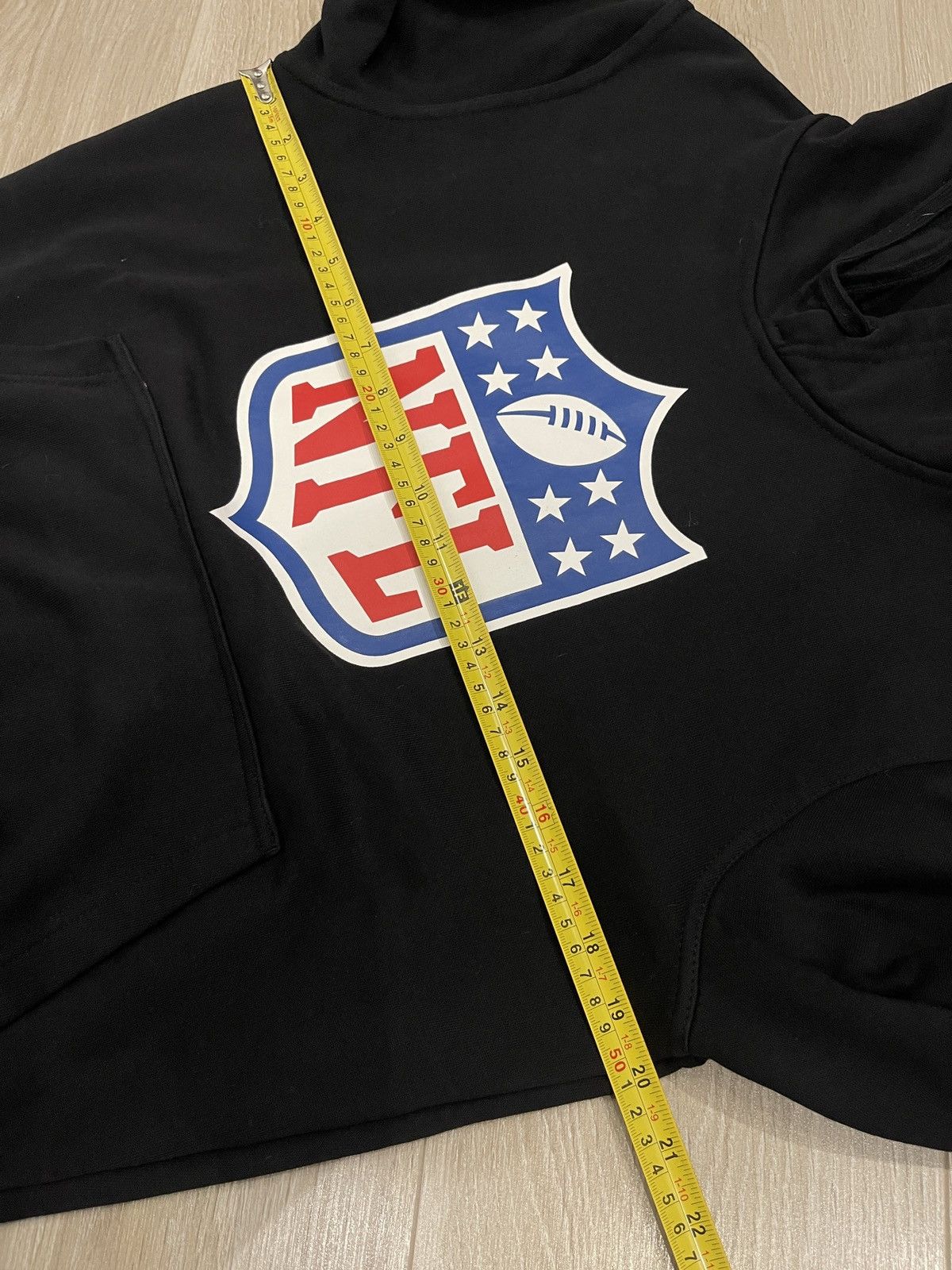 New Era NFL hoodie sweatshirt new era black big logo XS Size US XS / EU 42 / 0 - 14 Thumbnail