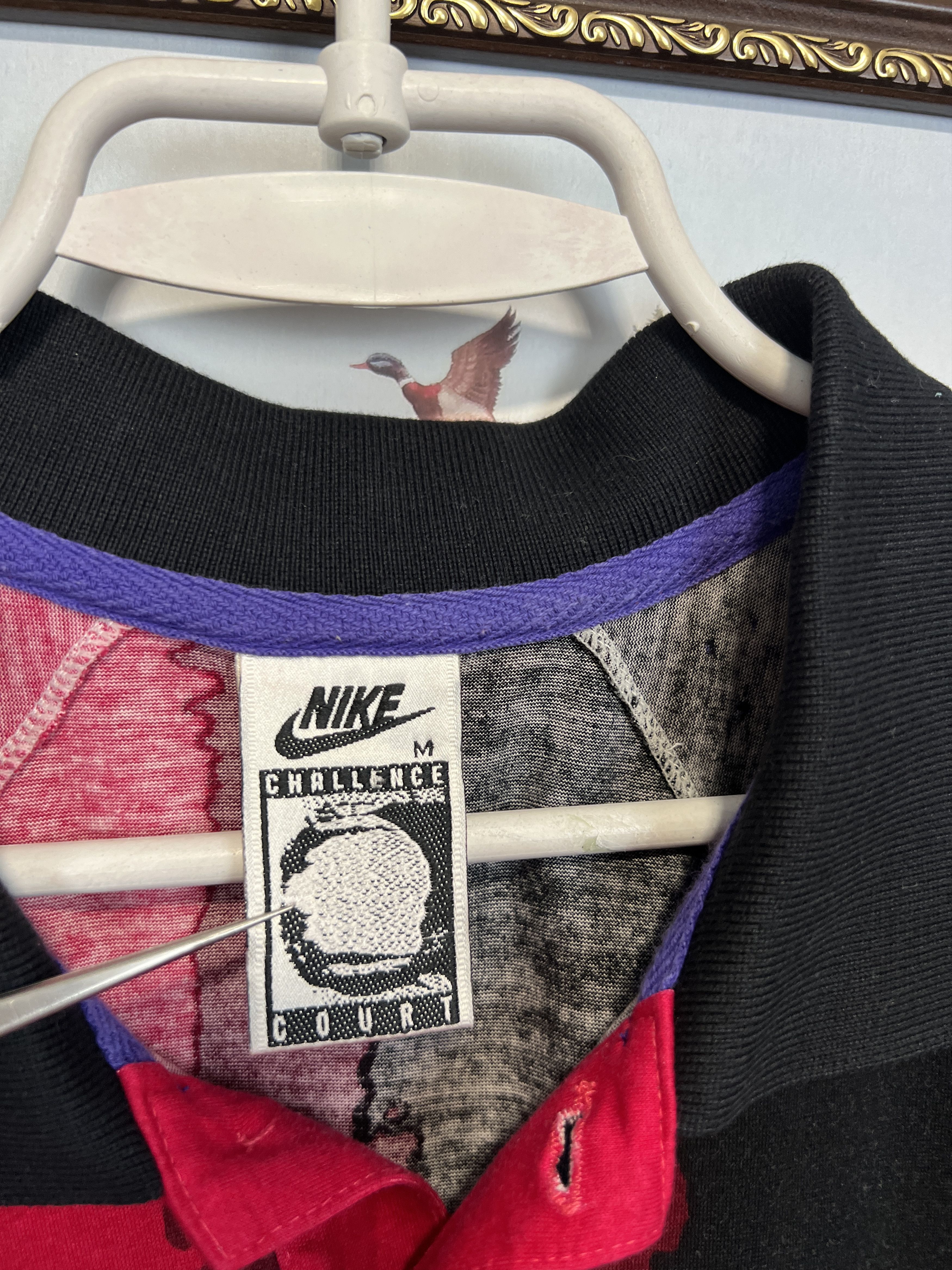 Nike Vintage Nike Challenge Court Andre Agassi Tennis Polo Shirt Size US M / EU 48-50 / 2 - 6 Thumbnail