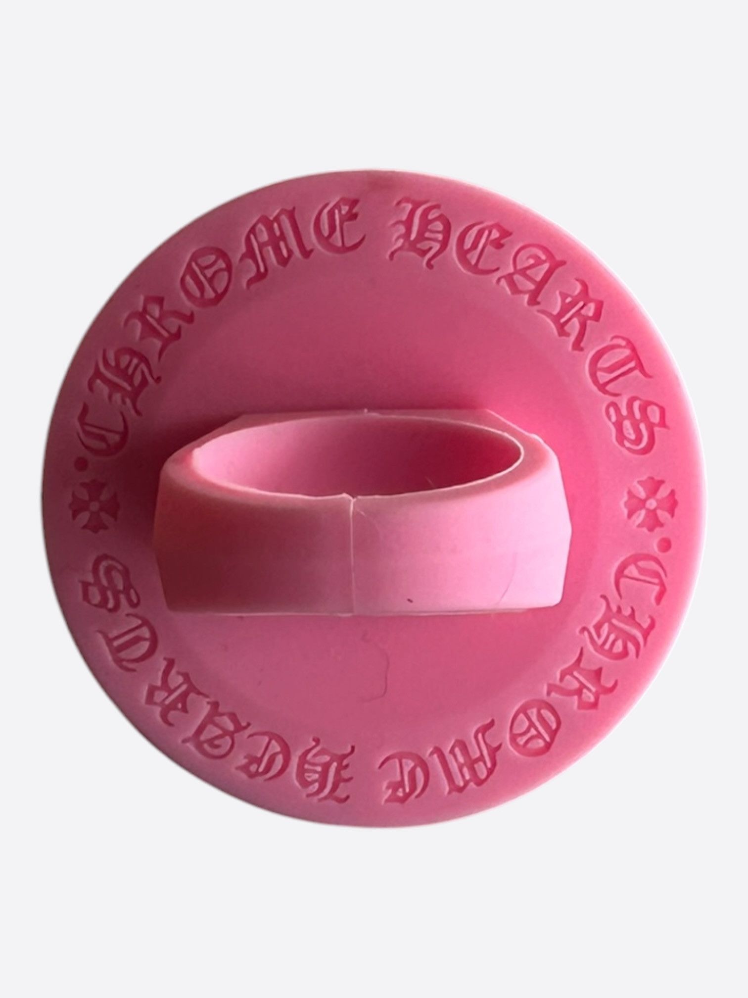 Chrome Hearts Chrome Hearts Pink Silichrome Ring Pop Size ONE SIZE - 3 Thumbnail