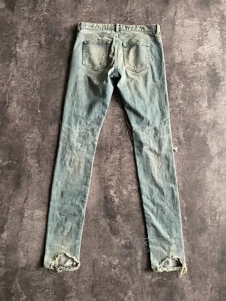 Saint Laurent Paris Saint Laurent Paris Extensive Destruction Size US 28 / EU 44 - 2 Thumbnail