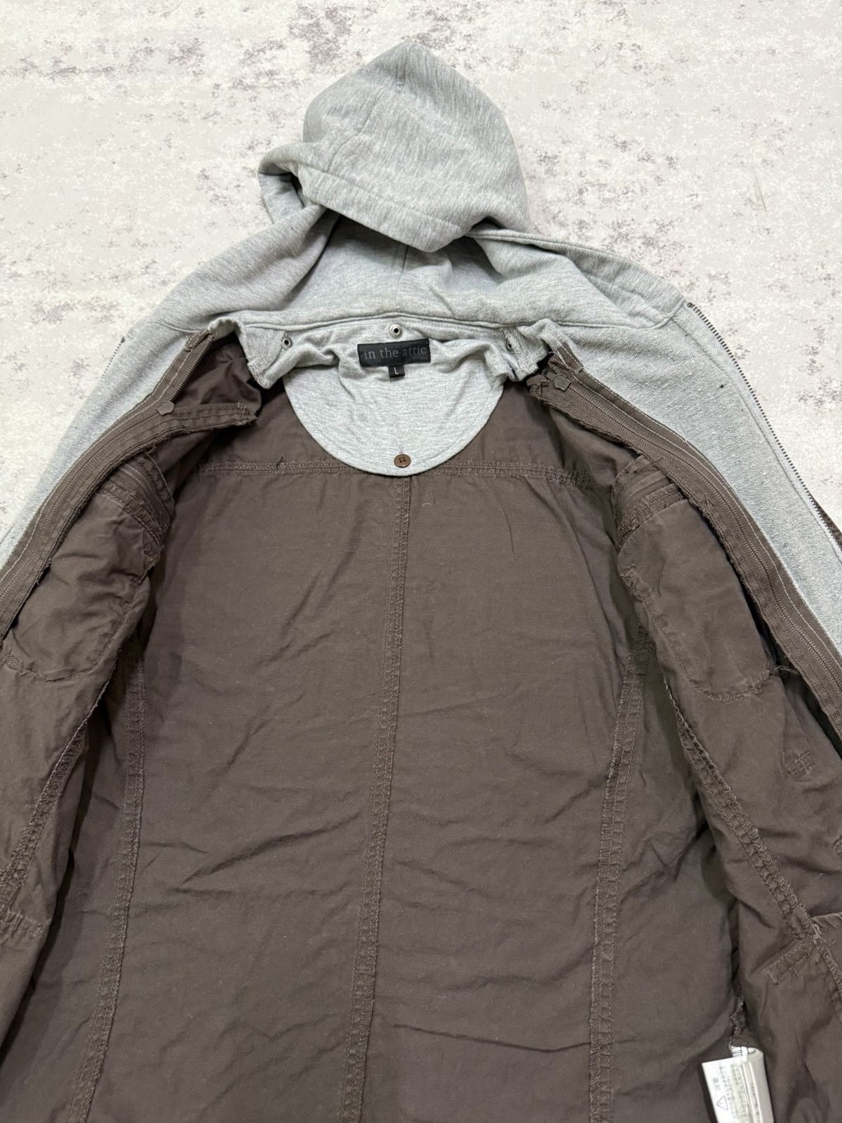 In The Attic In the attic multizipper jacket with hoodie Size US S / EU 44-46 / 1 - 6 Thumbnail