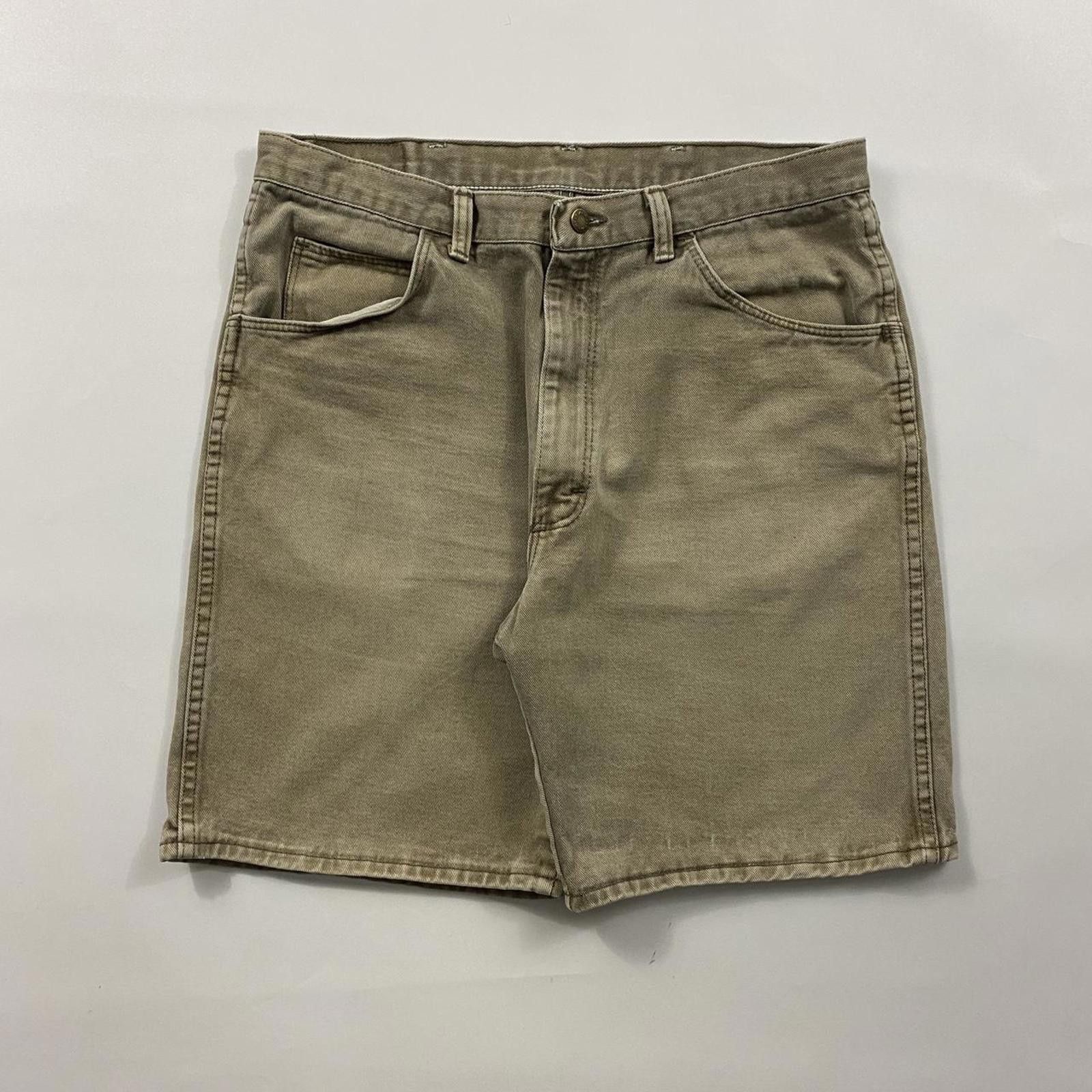 Wrangler Wrangler Khaki Brown Jorts Size US 34 / EU 50 - 1 Thumbnail