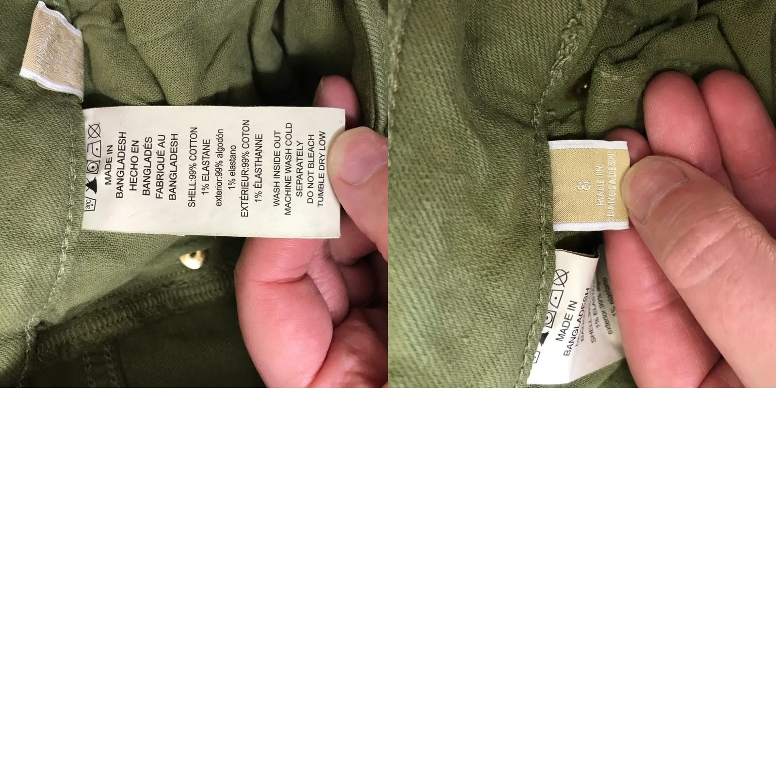 Michael Kors MICHAEL KORS Women's 8 Green Cotton Blend Button Up Frayed Hem Jeans Jeans Womens 8 Green Cotton Blend Button Up Frayed Hem Straight Size 30" / US 8 / IT 44 - 8 Thumbnail