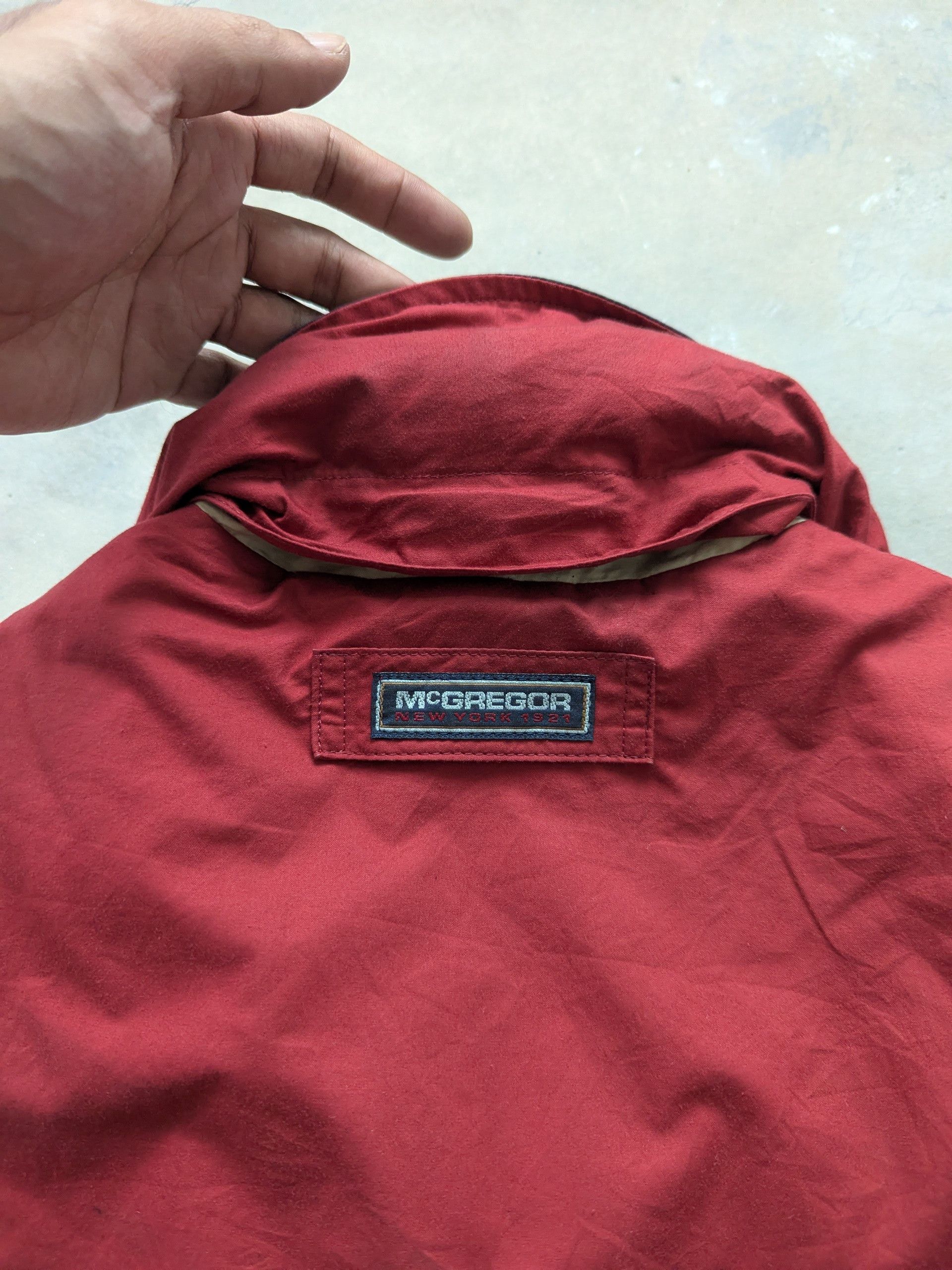 Japanese Brand × McGregor × Vintage Vintage 1990s McGregor Bomber Jacket Hooded Size US L / EU 52-54 / 3 - 17 Thumbnail