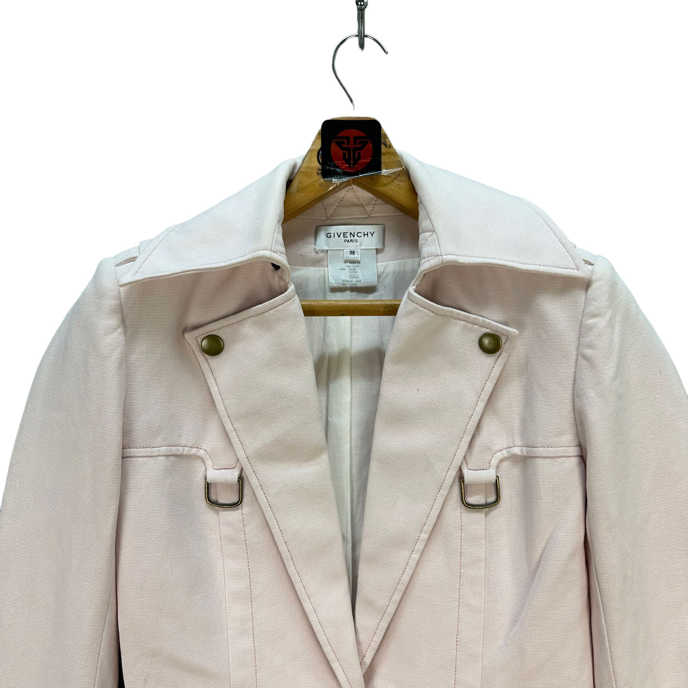 Givenchy GIVENCHY PARIS STYLISH DOUBLE COLLAR JACKET #7599-156 Size S / US 4 / IT 40 - 2 Thumbnail