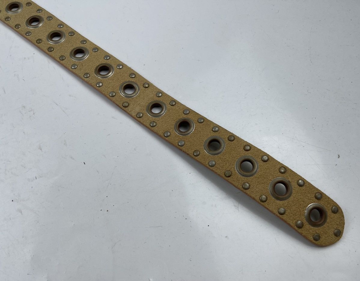 Japanese Brand studded belt tc27 Size 36 - 3 Thumbnail