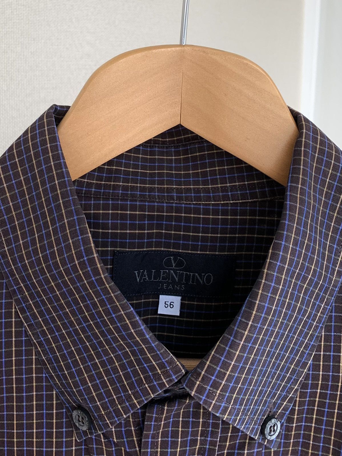 Valentino Valentino Vintage Long Sleeve Button Shirt XL-XXL Size US XL / EU 56 / 4 - 6 Thumbnail