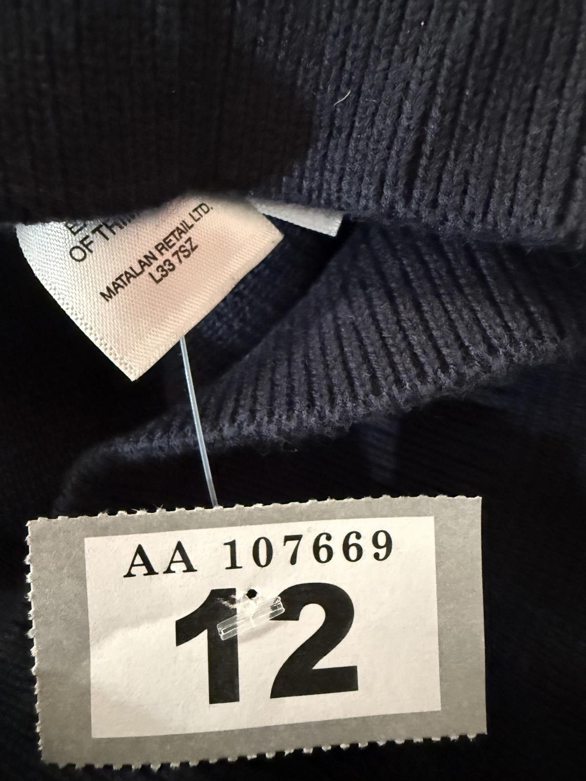 Other Lincoln Navy Blue Quarter-Zip Men's Sweater XL Size US XL / EU 56 / 4 - 2 Thumbnail