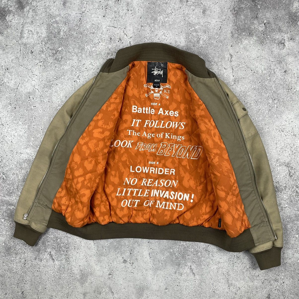 Stussy VERY RARE Vintage Stussy x Kostas Seremetis Bomber Jacket Size US M / EU 48-50 / 2 - 3 Thumbnail