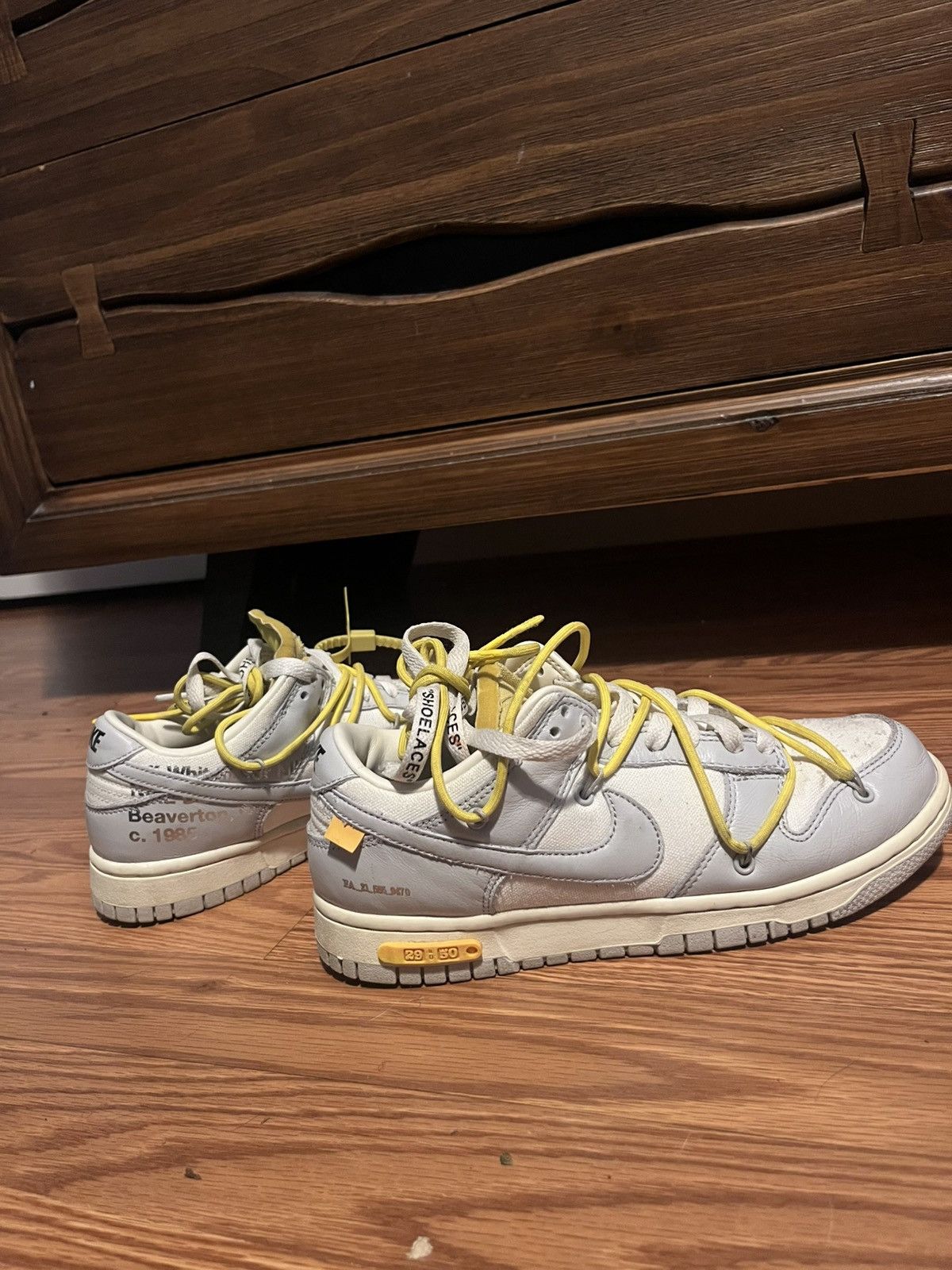 Nike × Off-White Nike offwhite dunk lot 25/50 Size US 6.5 / IT 36.5 - 6 Thumbnail