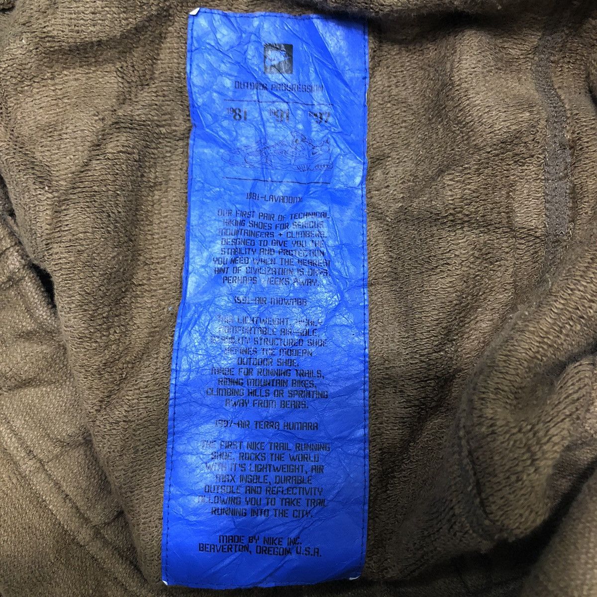 Nike 📌Vintage Nike Jogger Pants Rich Brown Size US 30 / EU 46 - 18 Thumbnail