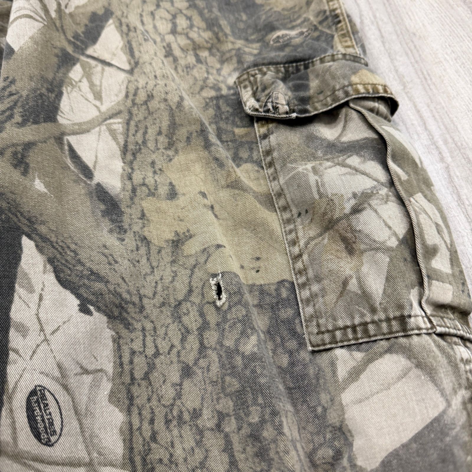 Vintage Vintage Outfitters Ridge Camo Cargo Pants XL (36x30) Hunting Size US 36 / EU 52 - 4 Thumbnail
