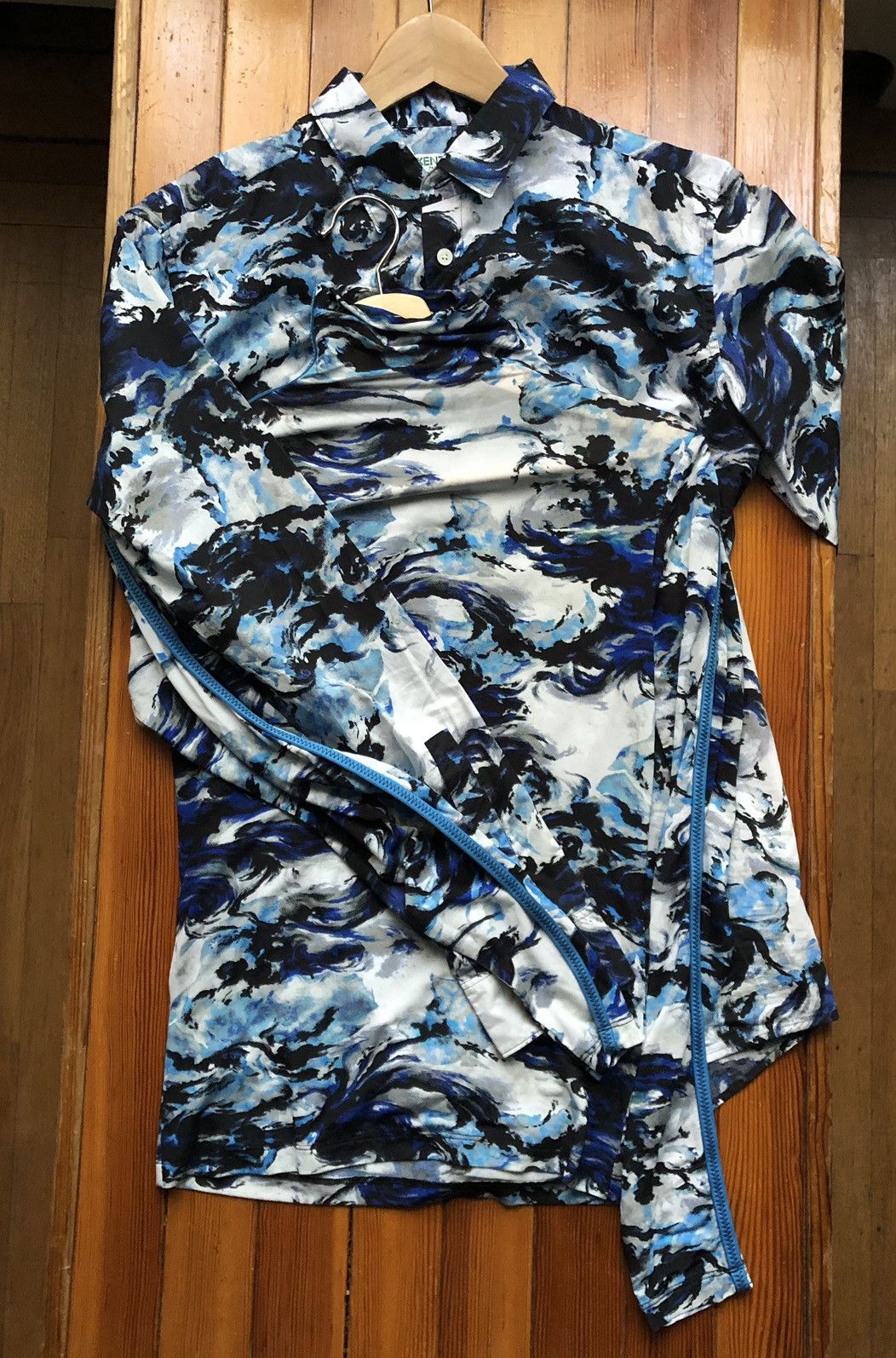 Kenzo Kenzo World Clouds Print Shirt Set Size US M / EU 48-50 / 2 - 2 Thumbnail