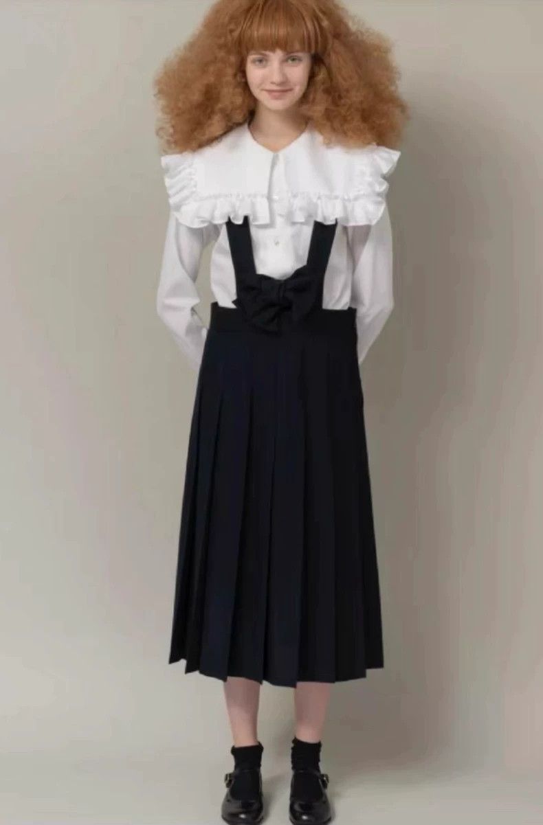 Comme des Garcons Comme Des Garcons Strap bow pleated skirt 2506-Nextarrow Size 25" / US 0 / IT 36 - 1 Thumbnail