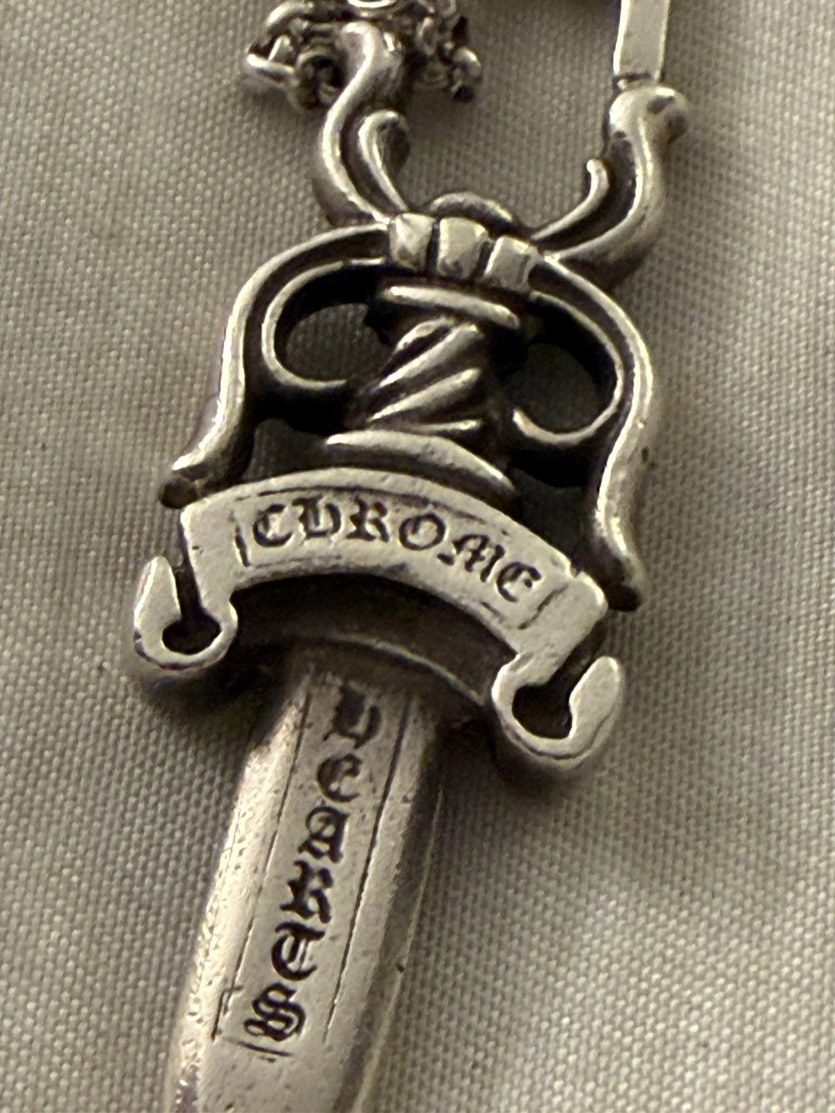 Chrome Hearts Chrome Hearts Sterling Silver Dagger Pendant #10 Size( 925) Size ONE SIZE - 7 Thumbnail