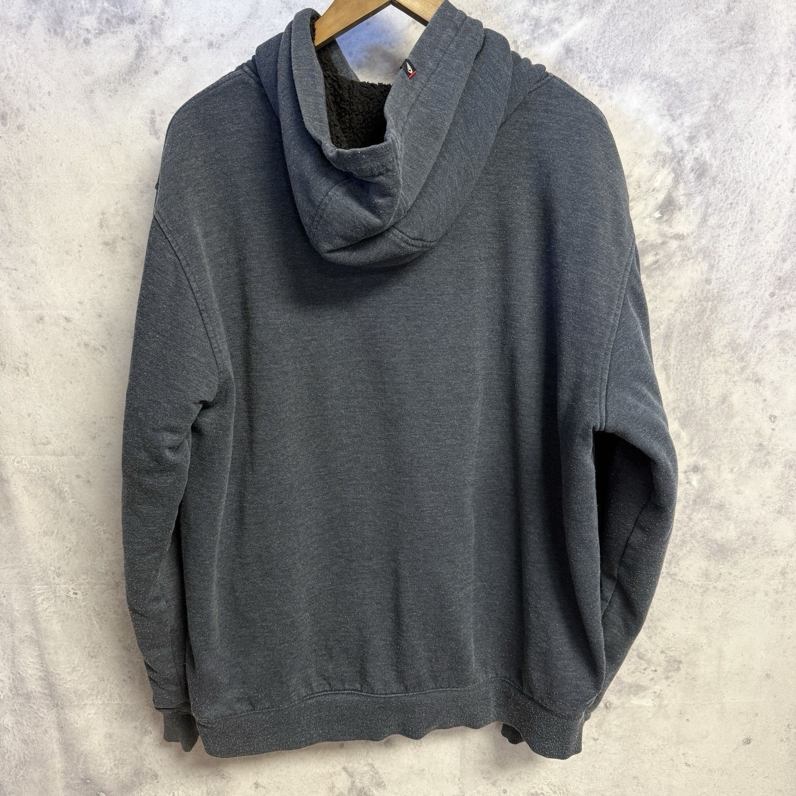 Quiksilver Vintage Quiksilver Hoodie Sweatshirt Mens XL Blue Zip Lined Size US XL / EU 56 / 4 - 2 Thumbnail
