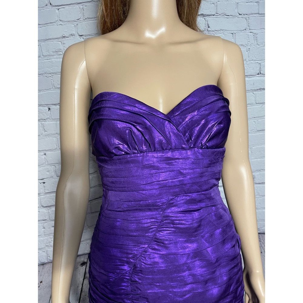 Zara NWT Zara Purple Draped Dress Size M Size M / US 6-8 / IT 42-44 - 9 Thumbnail