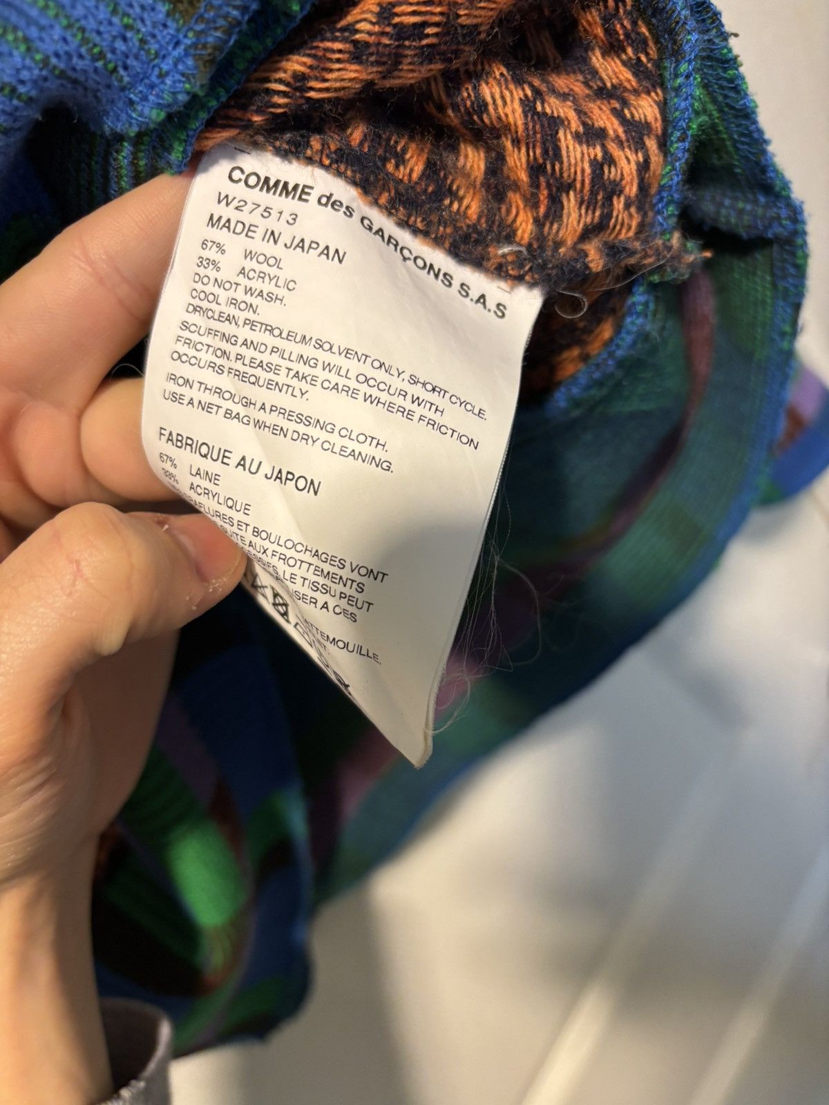 Comme des Garcons SHIRT CDG Shirt multicolor sweater Size US M / EU 48-50 / 2 - 4 Thumbnail