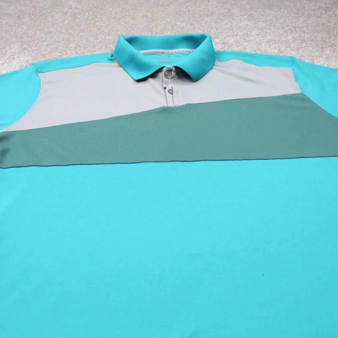 Oakley Oakley Polo Shirt Mens 2XL XXL Green Hydrolix Regular Fit Short Sleeve Polo Shirt Mens Green Hydrolix Regular Fit Short Sleeve Size US XXL / EU 58 / 5 - 6 Thumbnail