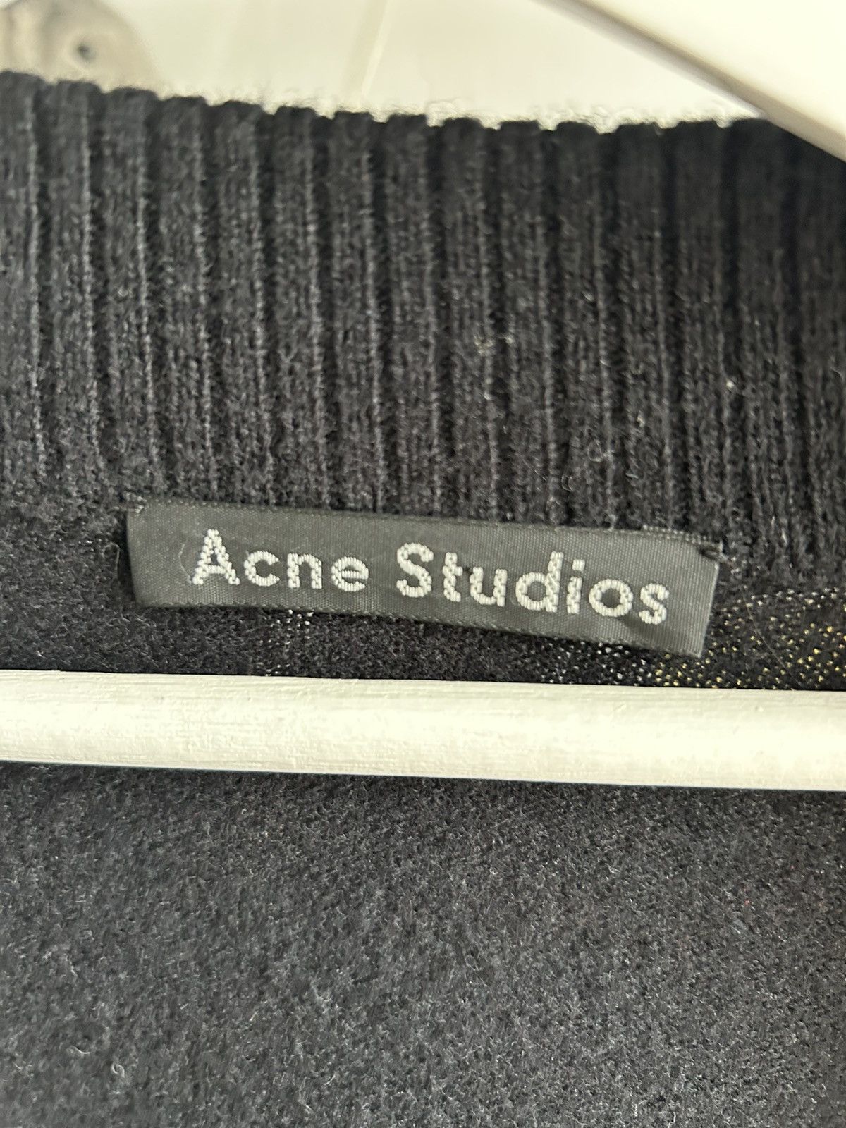Acne Studios Acne Studios Black Cardigan Size XS / US 0-2 / IT 36-38 - 3 Thumbnail