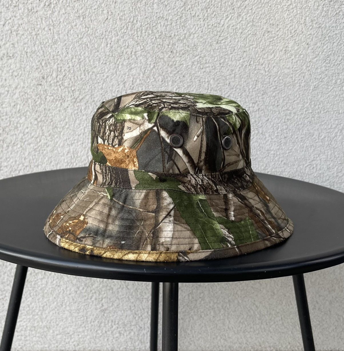 Realtree Realtree Hardwoods Bucket Hat Outdoor Hunting Camouflage USA Size ONE SIZE - 4 Thumbnail