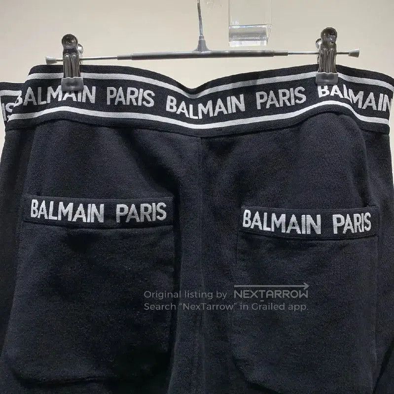 Balmain Balmain Black Casual Pants for Men . Size US 34 / EU 50 - 4 Thumbnail