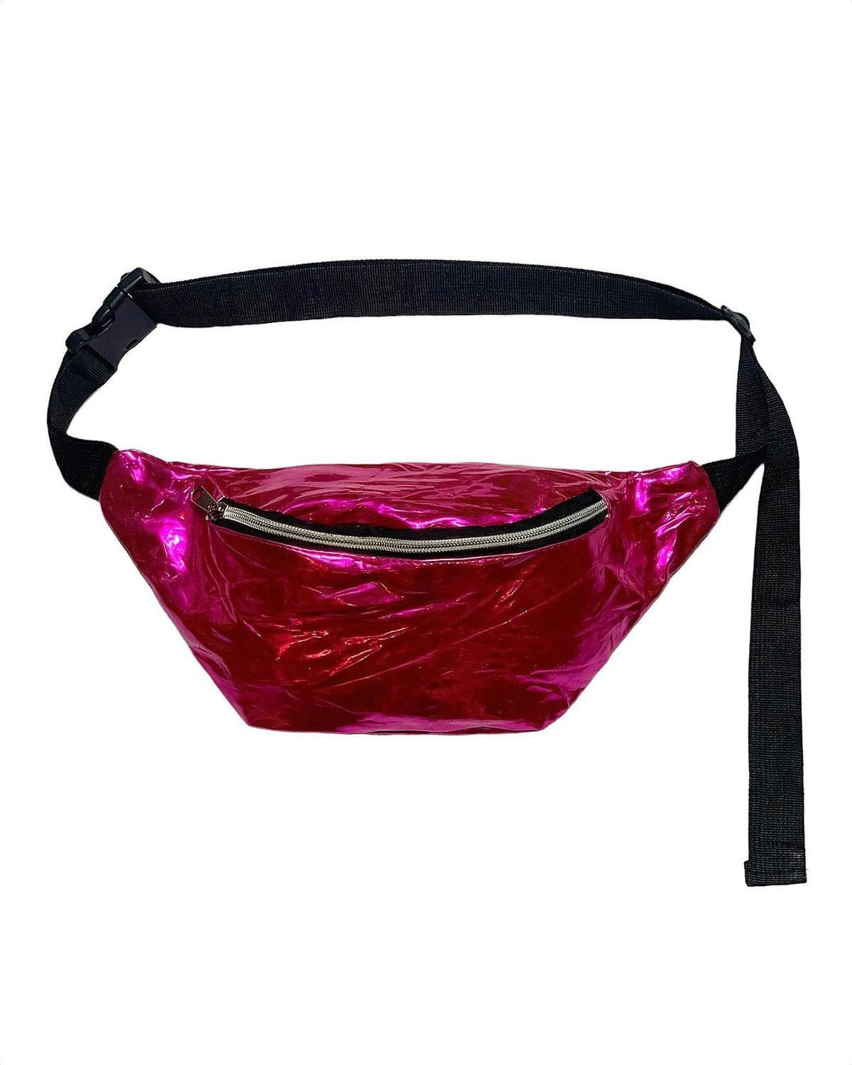 Japanese Brand × Vintage 2000S PINK METALLIC WAIST BAG Size ONE SIZE - 1 Thumbnail