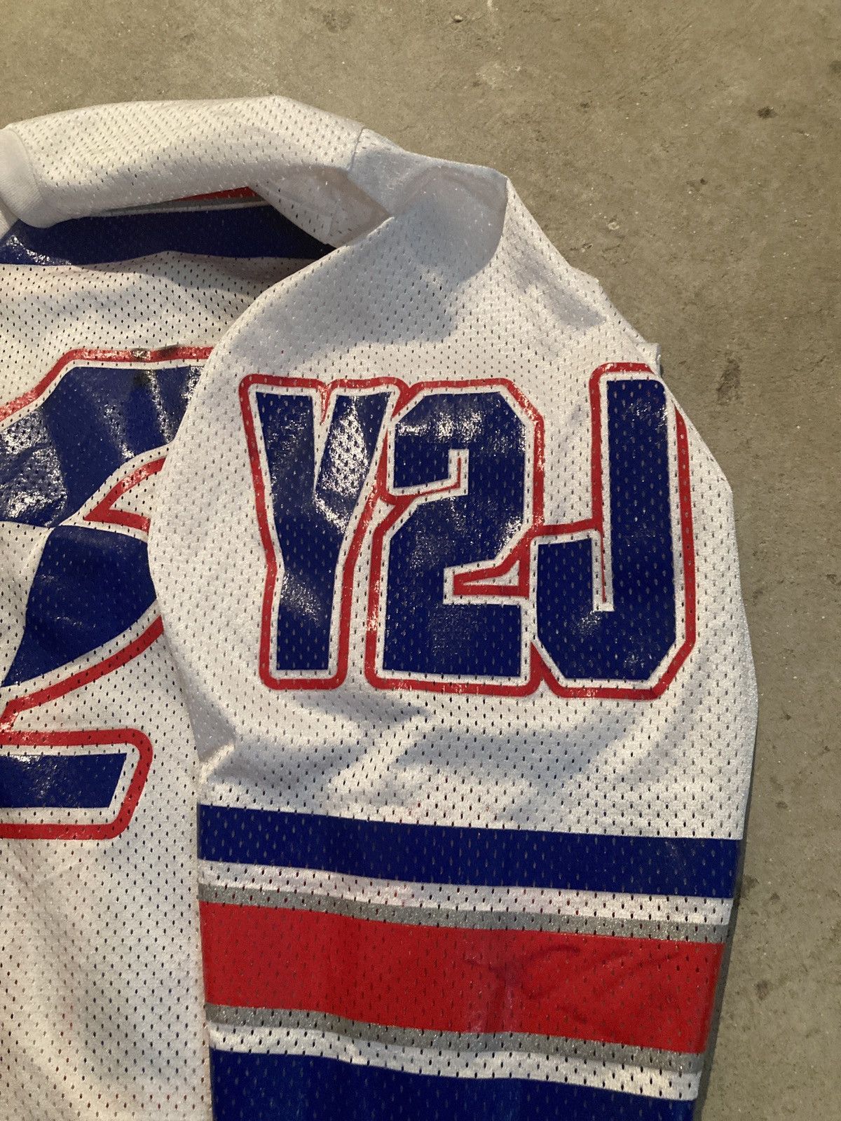 Vintage × WWF VTG Y2J Jericho WWF Wrestling Hockey Jersey XL Size US XL / EU 56 / 4 - 5 Thumbnail