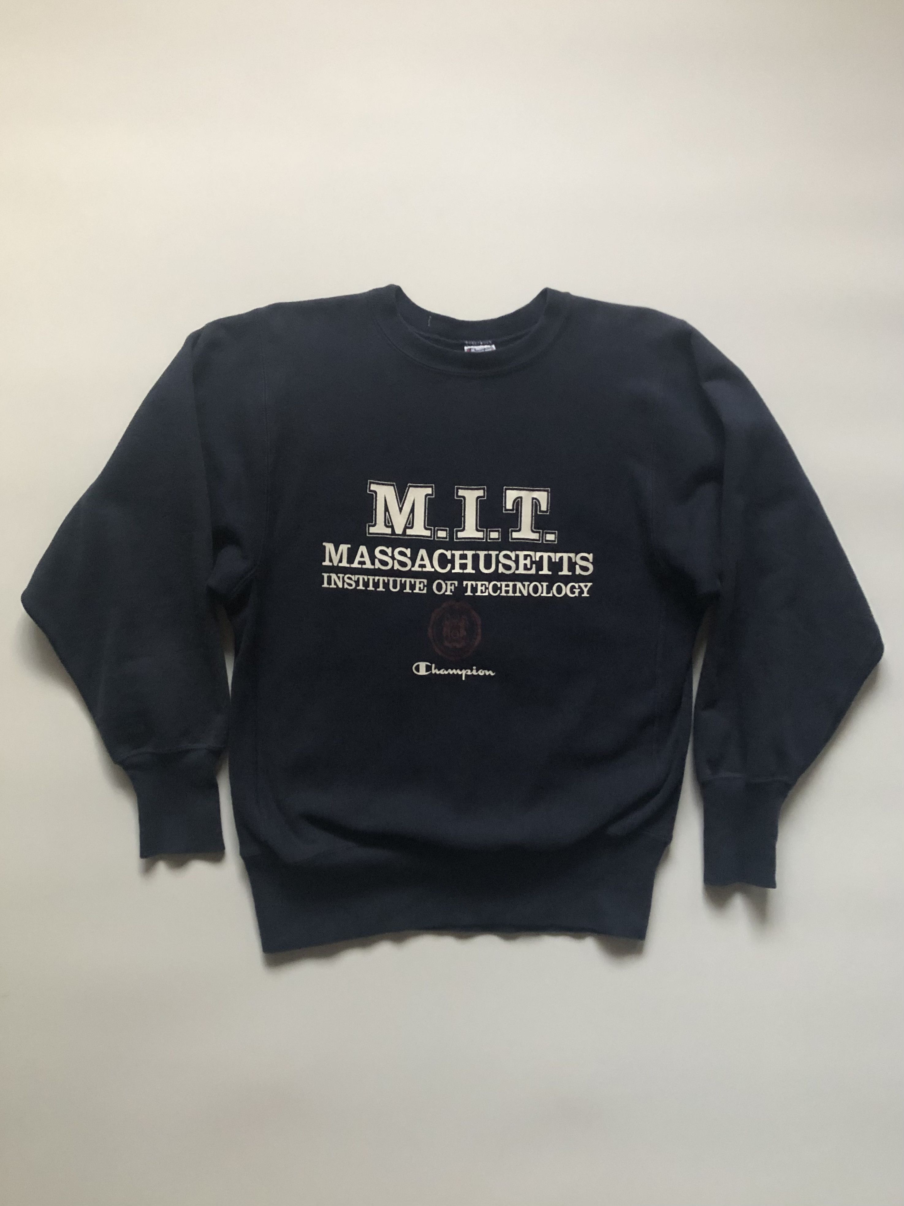 Champion × Vintage Vintage MIT Champion Reverse Weave Sweatshirt Size US M / EU 48-50 / 2 - 1 Thumbnail